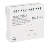 Wengart Smart WiFi Relay Switch,AC85-250V 10Amp,4 Channel Dry Contact Relay Switch Module 2.4GHz Ewelink App Work with Alexa Google Home,Support Three Control Modes