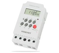 Wengart Timer Switch KG316T,230V,Digital LCD Power Weekly Programmable Timer,Automatically Turn off unnecessary Appliances According to the Time you set to Reduce Energy Waste