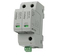 Wengart Type 1+2 SPD Surge Protective Device, T1+T2 Lightning & Surge Arrester for Domestic Consumer Units, 1+NPE for TT & TN Systems, 18th Edition BS 7671 Compliant, 50kA with Remote Signal Contact