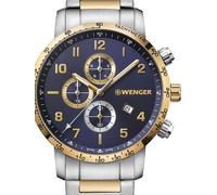 Wenger 01.1543.112 Attitude Chronograph Mens Watch 44mm 10ATM