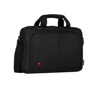 Wenger 601064 SOURCE 14" Laptop Briefcase , Padded laptop compartment with iPad/Tablet / eReader Pocket in Black {6 Litres}
