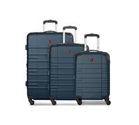 WENGER Amplar Evo Parent, navy blue, Kofferset + (3-teilig), Hard luggage