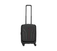 WENGER Amplix Carry-On Hard Shell Suitcase, Hand Luggage, Trolley, 36 (45) L, Laptop and Tablet Compartment, Security Lock, Travel, Holiday, Black, 653323, black, 55 cm, carry-on luggage