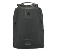 Wenger MX ECO Professional laptop backpack with tablet pocket, notebook up to 16 inches, tablet of up to 10 inches, organizer, 20 L, for men and women, office, business travel or uni, black, 612261