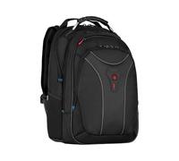 Wenger Carbon 30 Litre Laptop Backpack with Carrying Handle, Padded Shoulder Straps, 17 Inch Laptop Sleeve, For Work, School, Travel, Black, 600637