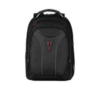 Wenger Carbon 30 Litre Laptop Backpack with Carrying Handle, Padded Shoulder Straps, 17 Inch Laptop Sleeve, For Work, School, Travel, Black, 600637
