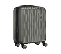 Wenger Energie Carry-On Hardside Case, Hand Luggage, Trolley, 38 (44) l, Safety Lock, Women Men, Travel Holiday, Grey, 653595