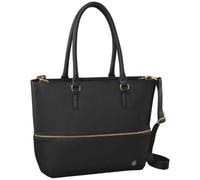 Wenger Handbag Eva Expandable Tote Bag with Removable 13" Laptop Sleeve, Black