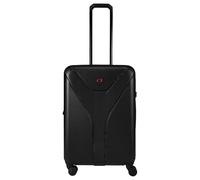 WENGER Ibex Carry-On Hard-Shell Suitcase, Hand Luggage, Trolley, 35 l, Security Lock, Women Men, Travel Vacation, Black, 612039