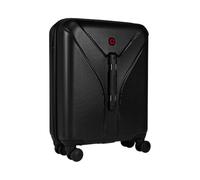 WENGER Ibex HS, Carry-On Hardside Case, 4 wheels dual caster, 35 l, TSA Lock, Women Men, Travel, Vacation, black, 612039