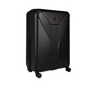 WENGER Ibex HS, Large Hardside Case, 4 wheels dual caster, 100 (118) l, TSA Lock, Women Men, Travel, Vacation, black, 612041