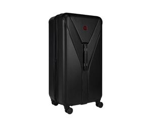Wenger Ibex Trunk Hard-Shell Suitcase L 84/101 l Expandable | Large 80 cm suitcase for holidays with 4 double wheels, TSA lock, SmartCube organization and 31 x 80 x 31/36 cm dimensions