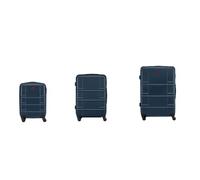 Wenger Itinera 3 Piece Hard-Shell Suitcase Set, Carry-On, M & L, Navy