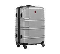 Wenger Itinera Hard Shell Suitcase with 4 Smooth Spinner Wheels, Secure Combination Lock, Travel Trolley for Holidays & Business, Unisex, Silver, Set of 3 Carry-On, Medium, Large