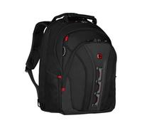 Wenger Legacy 16" Laptop Backpack, TripleProtect Padded Compartment, Airflow Back Panel, Comfort-Fit Straps, CaseBase Stabilizing Platform, Black/Grey