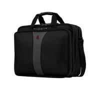 Wenger Legacy 17 Inch Laptop Case Triple Gusset 420x210x320mm Black/Grey 600655