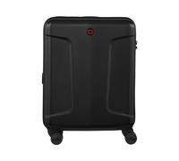 WENGER Legacy Carry-On Hardside Case, Hand Luggage, Trolley, 39 (44) l, Women Men, Business Travel Holiday, Black, 610865
