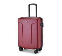 WENGER Legacy Carry-On Hardside Case, Hand Luggage, Trolley, 39 (44) l, Women Men, Business Travel Holiday, red, 610871