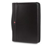 Wenger Luggage Concept Zippered Padfolio, Black, One Size