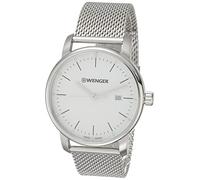Wenger Men's Analog Quartz Watch with Stainless-Steel Strap 01.1741.113