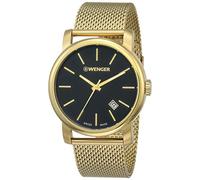 Wenger Men's Analogue Quartz Watch with Stainless Steel Strap 01.1041.115