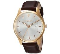 Wenger Men's Analogue Swiss Quartz Watch with Leather Strap 01.1441.107