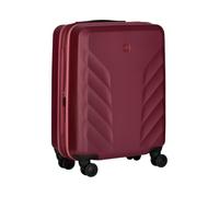 WENGER Motion Carry-On Hard-Shell Suitcase, Hand Luggage, Trolley, 36 (43) l, Security Lock, Women Men, Travel Vacation, Red, 612548