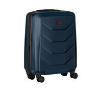 Wenger Motion S Carry-On Suitcase 36/43 l Expandable Hard-Shell Trolley | Cabin suitcase 40 x 55 x 20/25 cm for city breaks with TSA combination lock, double-coil zipper and 4 double wheels.