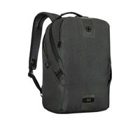 Wenger MX ECO Light 16" Laptop Backpack, Recycled PET Fabric, Padded 16" Laptop & 10" Tablet Pockets, SmartOrg Organizer, Air-Flow Back Padding, Water-Repellent, Charcoal