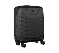 WENGER Pegasus Carry-On Hard-Shell Suitcase, Hand Luggage, Trolley, 39 (44) l, Security Lock, Women Men, Travel Vacation, Black, 610847