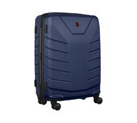 Wenger Pegasus Medium Hard-Shell Suitcase, 66/79 l Expandable, TSA Lock | Medium suitcase 46 x 66 x 26 cm for holidays with 4 double wheels, double-coil zipper and telescopic trolley handle