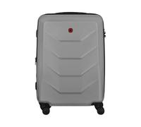 Wenger Prymo Hard-Shell Suitcase M 59/67 l Expandable Travel Trolley | Medium suitcase 26 x 45 x 65 cm for holidays with TSA lock, double coil zip and 4 smooth-rolling double spinner wheels