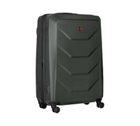 WENGER Prymo Hard Suitcase with 4 Wheels, Trolley, Hand Luggage, Rigid Structure, Lock, Man Woman, Travel Holiday, Black, anthracite, L