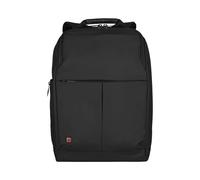 Wenger Reload 16" Laptop Backpack, Padded 16" Laptop Compartment, 10" Anti-Scratch Tablet Pocket, Quick-Access Pocket, Trolley Sleeve, 16L Capacity, Black