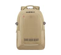 Wenger Ryde Laptop Backpack 16-Inch - 26L Sustainable Recycled PET Material, Padded Laptop & 10-Inch Tablet Compartments, Organiser, Mesh Side Pockets, Breathable Back & Padded Straps - Cream