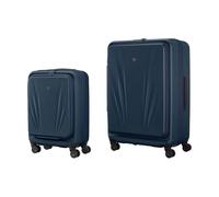 Wenger Skyon 2-Piece Hard-Shell Suitcase Set, S/L, Expandable, USB Port | Durable luggage set for holidays with 16 inch laptop pocket, 35/45 l and 103/120 l capacity and TSA lock.