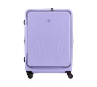 Wenger Skyon L Hard-Shell Suitcase 103/120 l Expandable, Lavender | Large 4-wheel spinner for holidays with TSA security lock, secure double coil zips and 51 x 73 x 30/35 cm dimensions