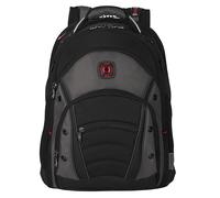 Wenger Synergy 26 Litre Laptop Backpack with Carrying Handle, Padded Shoulder Straps, 16 Inch Laptop Sleeve, Gift for men, Black/Grey, 600635
