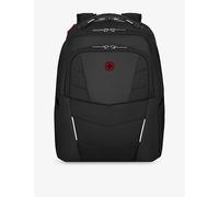 Wenger Altair 15.6" Laptop Backpack, TripleProtect Laptop & 10" Tablet Pockets, Air-Flow Back Padding, SmartOrg Organizer, Recycled PET Fabric, 22L Capacity, Black