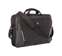 Wenger, XE Brief 17, 17" Laptop Briefcase with Tablet Pocket, Black, Digital Network, 15,6", Casual