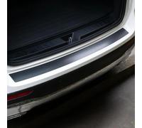 wengjun Carbon Fiber Rear Bumper Protector Sticker for Toyota Yaris L 2017-2022, Car Trunk Door Sill Edge Anti Scratch Decorative Strips Styling Accessories