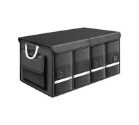 WENGONG Car Boot Organiser Storage for Toyota Hilux Vigo 2005 2006 2007 2008 2009 2010 2011, Collapsible Waterproof Durable Multi Compartments Boot Organisers- Essential Car Accessories,60×40×30cm