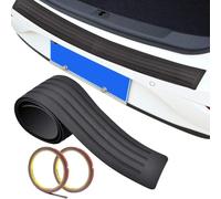 WENGONG Rubber Bumper Protector Strip for Mercedes Benz A200d A220d A250e A260 AMG A35 A45, Anti-scratch Rubber Rear Bumper Protector Cover Car Exterior Accessories,90cm*8cm