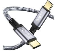 Wengshini USB C 3.2 Gen2 x2 Data Cable 2M, 240W,20Gbps,4K@60Hz Video Output for Laptop, Mobile Phone, Steam Deck, Tablet, SSD, Monitor and More