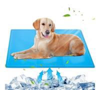 WENGX Dog Cooling Mat,Pet Rabbit Puppy Self Cooling Mat,Non-Toxic Gel Ice Pads for Dogs Cats,Scratch-resistant Pet Cool Mat,Double-Sided Use(50 * 90cm)