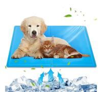 WENGX Dog Cooling Mat,Pet Rabbit Puppy Self Cooling Mat,Non-Toxic Gel Ice Pads for Dogs Cats,Scratch-resistant Pet Cool Mat,Double-Sided Use (40 * 50cm)