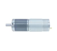 WENH 12V24V DC Low Speed Super Powerful Torque 36mm Planetary Gearbox Gears 555 Motor Planet Deceleration Brushed Gearmotor(Shaft diameter 6mm,58RPM_24V)