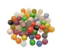 WENH 12x11mm 500pcs Resin Marble Effect Cylind Beads for Handmade Earring/Necklace DIY Parts.Jewelry Findings&Components(Random Mix)