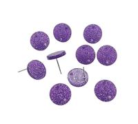 WENH 14/16mm 100pcs/lot Glitter Color Earring Studs for Earrings Accessories/Parts Jewelry DIY Making(16mm_Brown)