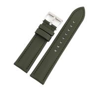 WENH 18mm 19mm 20mm 21mm 22mm Sailcloth Straps For Watches Men Women Quick Release Waterproof Watch Band(Green,19mm)